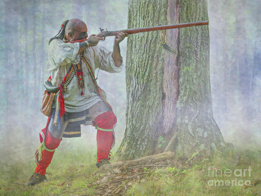 Under Fire French and Indian War Digital Art by Randy Steele - Fine Art ...