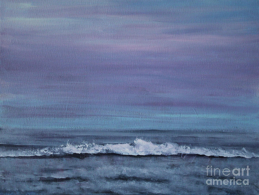Under Lavender Skies Painting by Jane See