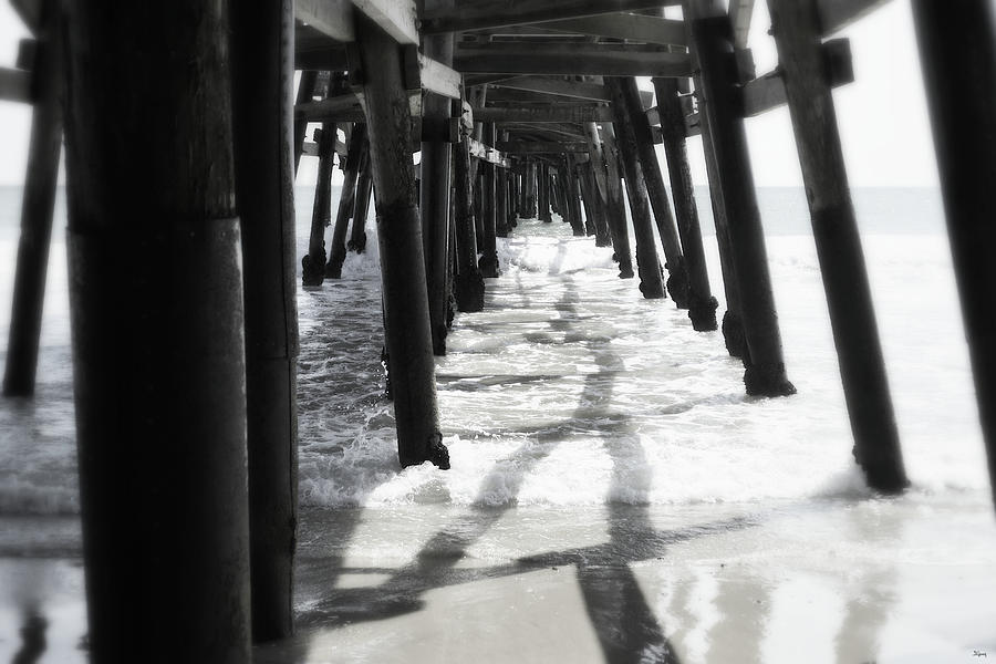 Under San Clemente Pier Photograph by Glenn McCarthy Art and Photography