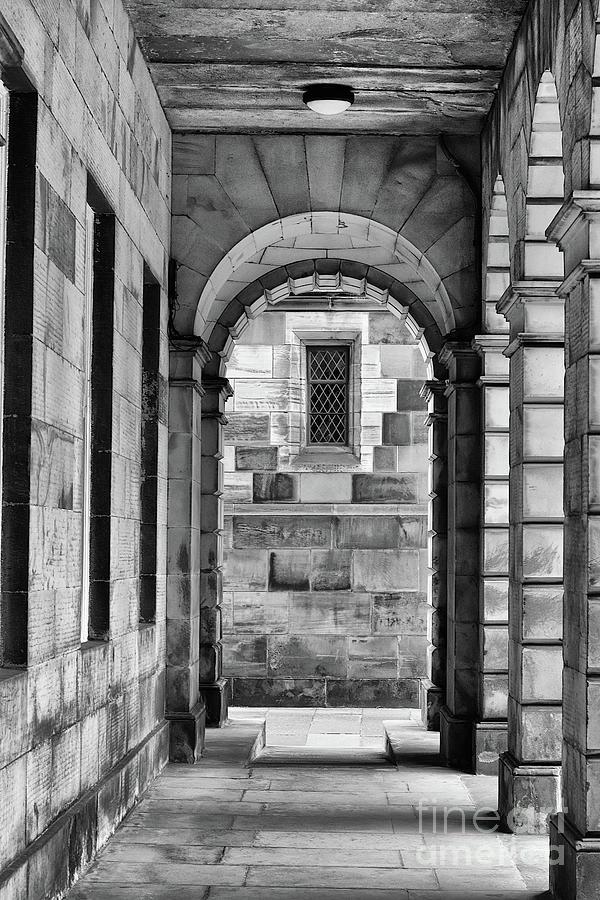 Under the Arches - Parliament Square, Edinburgh Photograph by Yvonne Johnstone
