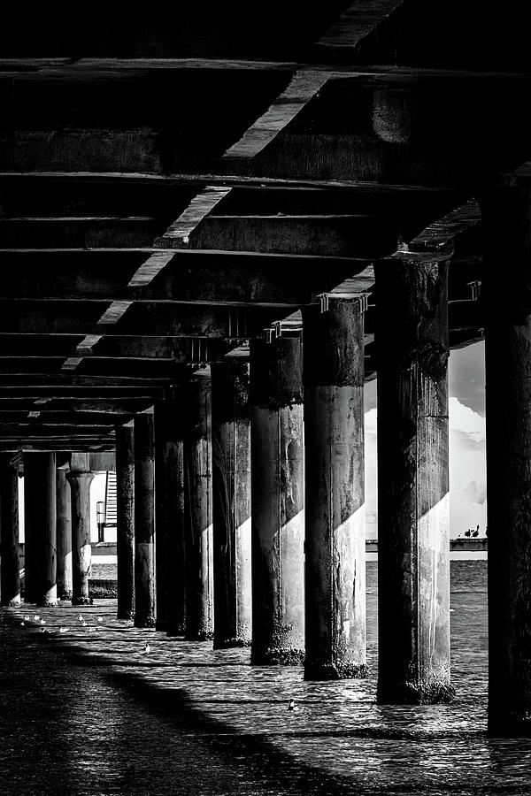 Under the boardwalk 1 Photograph by Glen Carpenter
