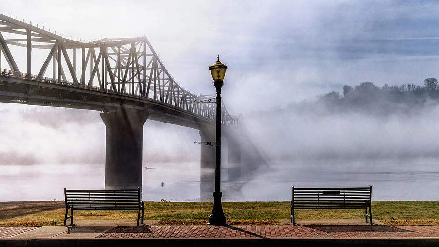 Under the Bridge - Madison, IN Photograph by Susan Rissi Tregoning