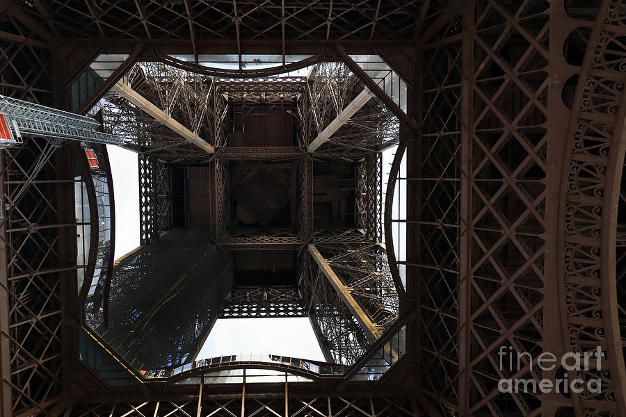 Under the Eiffel Tower Photograph by Steven Spak
