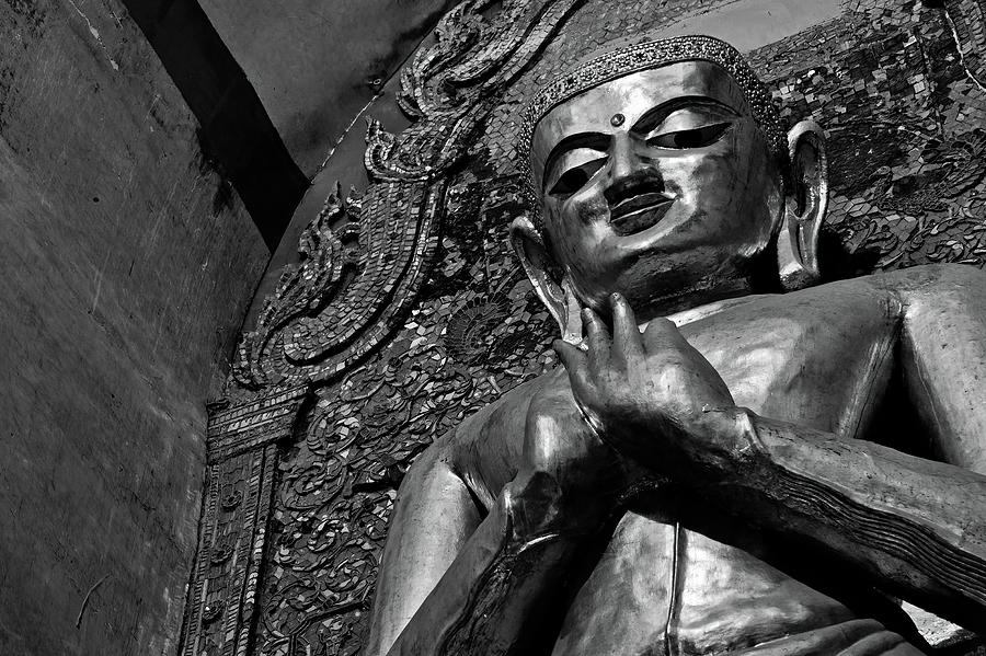 Under the gaze of buddha, Bagan. Myanmar Photograph by Lie Yim