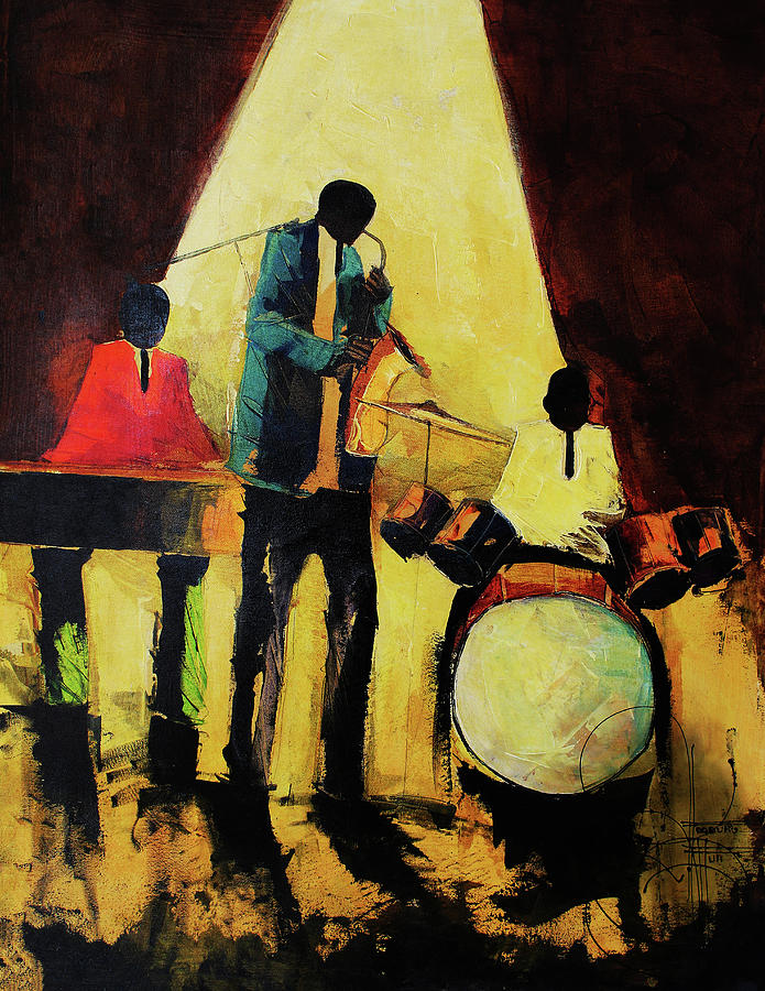 Under The light Painting by Ndabuko Ntuli