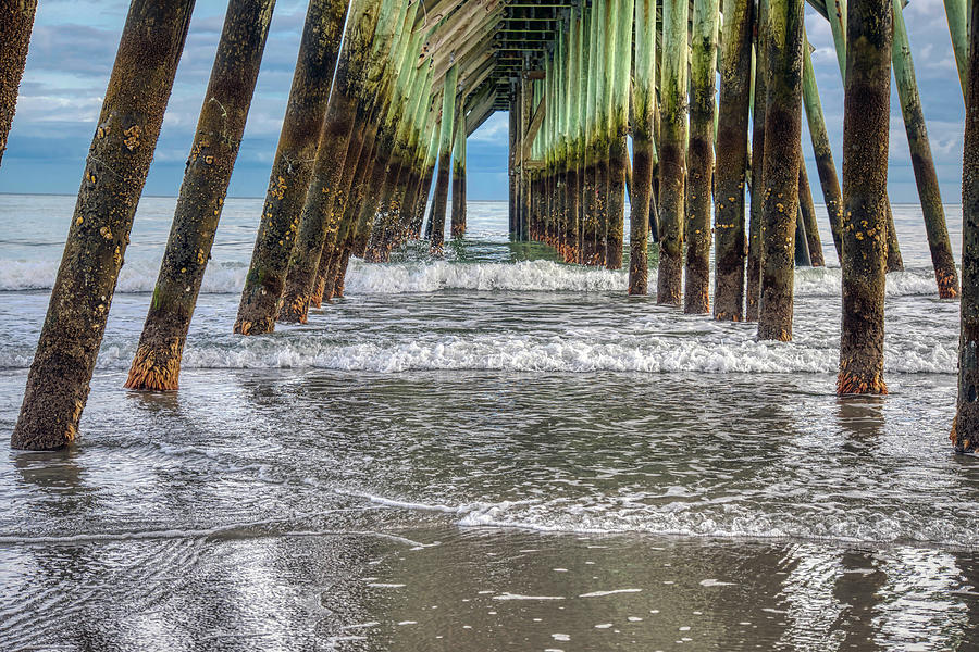 Under the Pier Photograph by TJ Baccari | Fine Art America