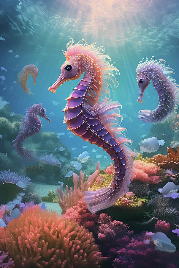 Seahorse Photograph - Under The Sea #3 by Pete Federico Seahorse Photograph - Under The Sea #3 by Pete Federico