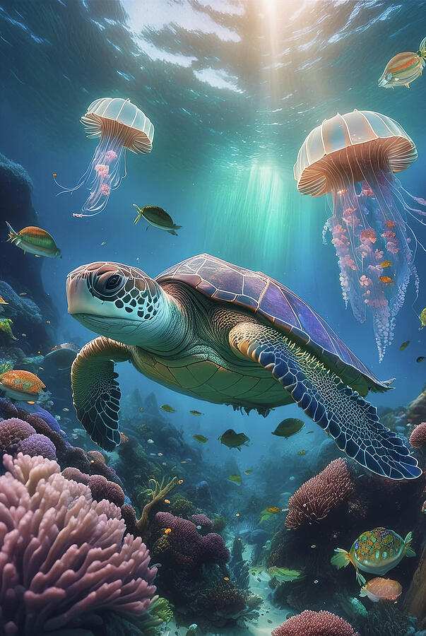 Underwater Photograph - Under The Sea #4 by Pete Federico Underwater Photograph - Under The Sea #4 by Pete Federico