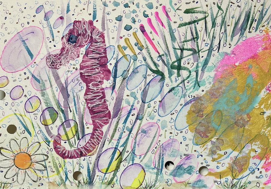 Under The Sea Mixed Media by Jacqueline Sears Fine Art America