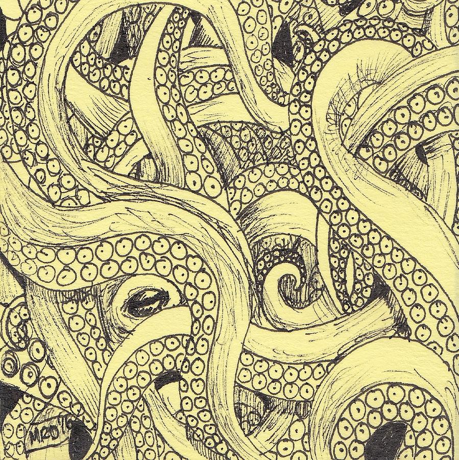 Under the Sea Drawing by Madeline Dillner
