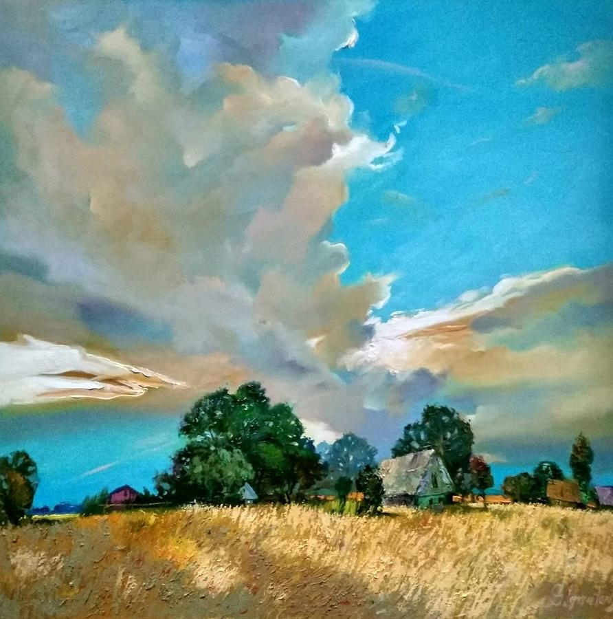 Under the sky Painting by Sergey Ignatenko