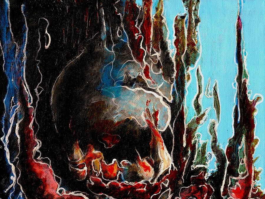 Under the water Painting by John Edwe Under the water Painting by John Edwe