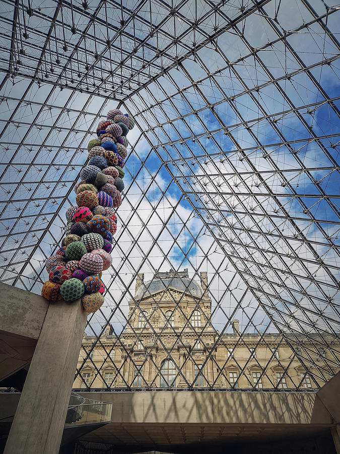 Underneath Louvre Palais Photograph By Psychoshadow Art Fine Art America 1275