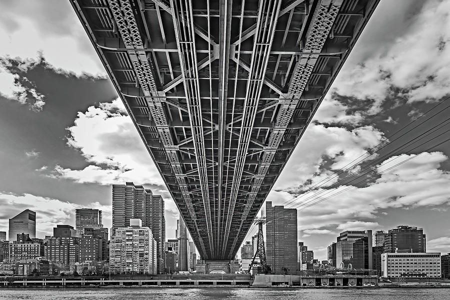 Underneath The Queensboro Bridge II Photograph by Susan Candelario