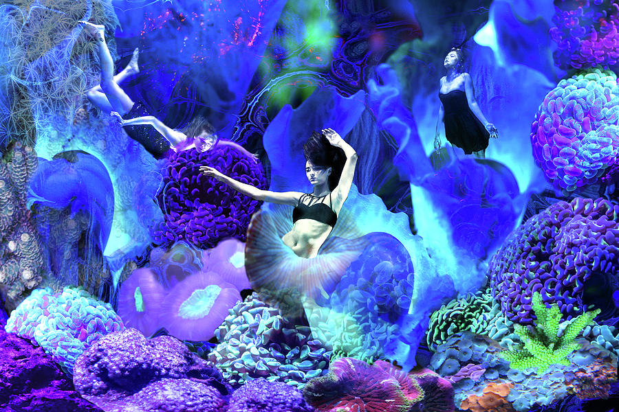 Undersea Garden 4 Digital Art by Lisa Yount