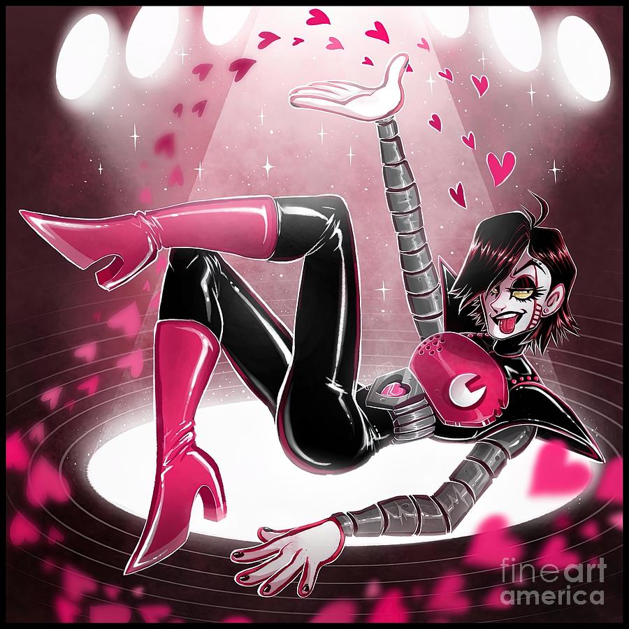 Undertale Mettaton Painting by Carlie Alexander | Pixels