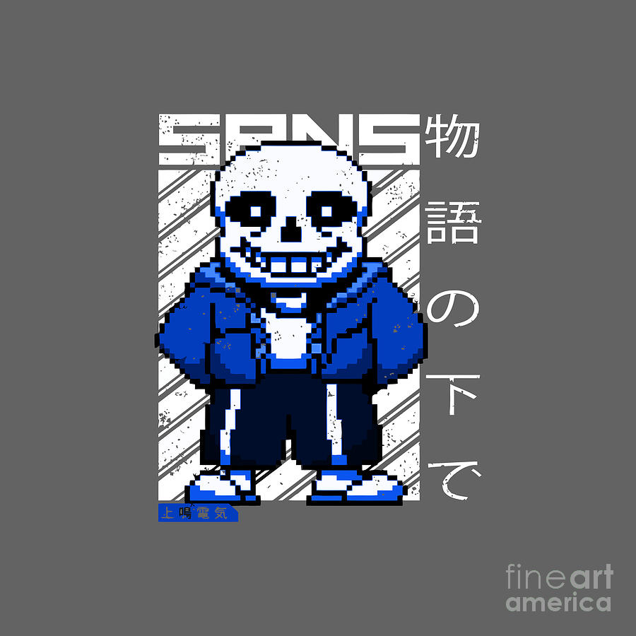 Undertale Sans Drawing By Ina Nasyidah