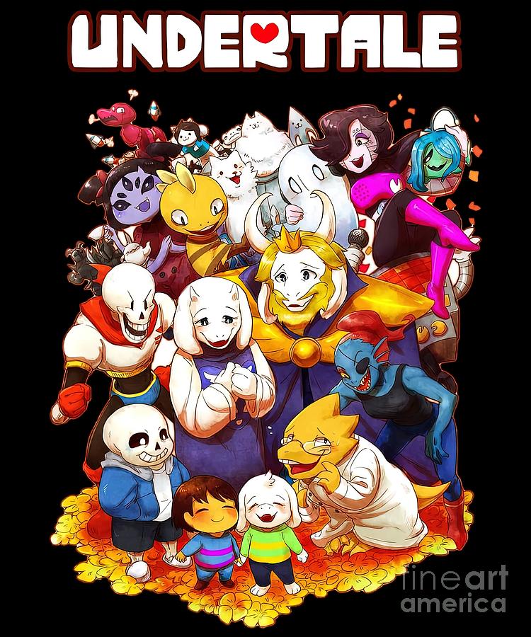 Undertale Main Characters!!!