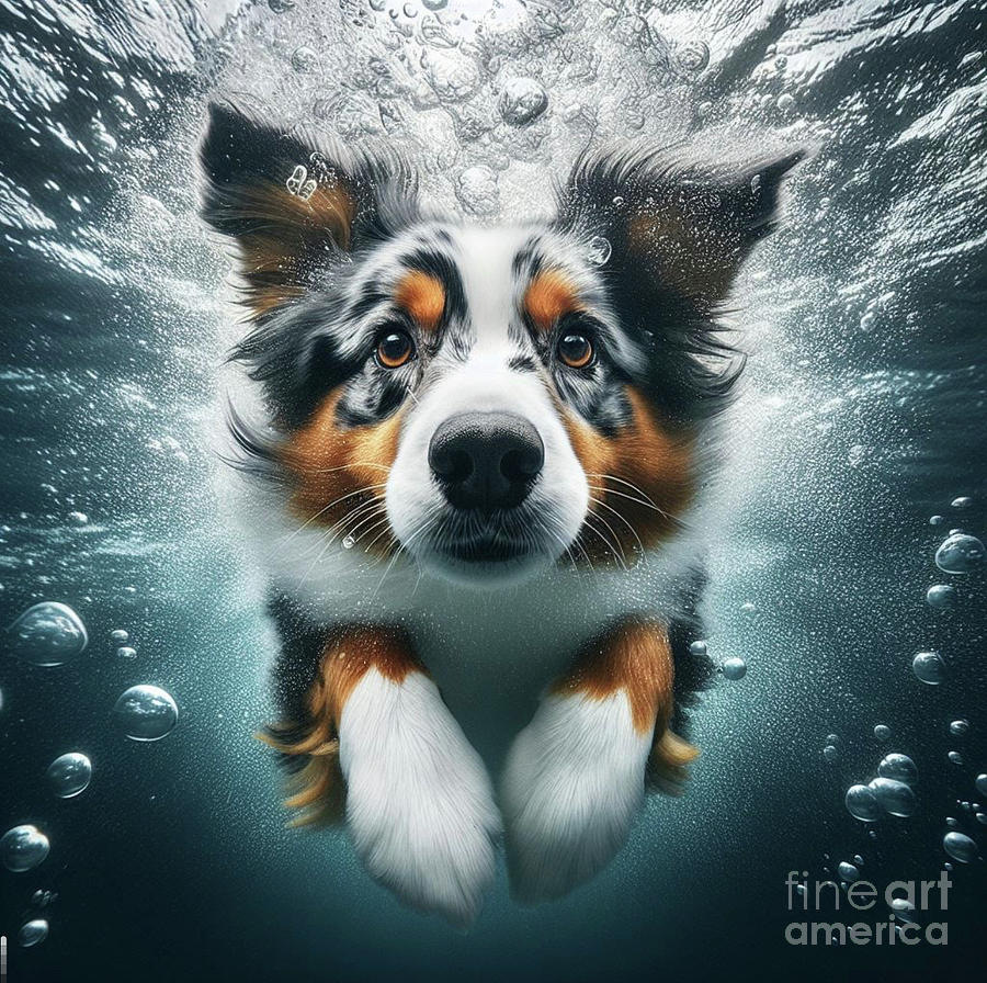 Underwater Aussie Digital Art