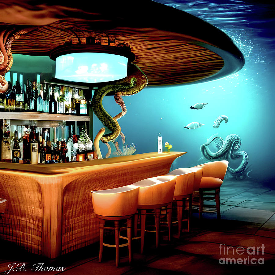 Underwater Bar 2 Digital Art by JB Thomas - Fine Art America