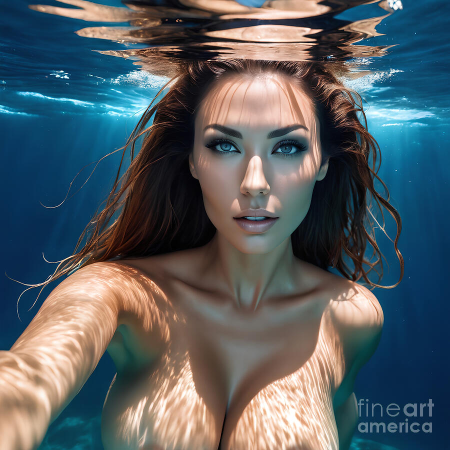 Nude Photograph - Underwater Beauty 8 by Jt PhotoDesign