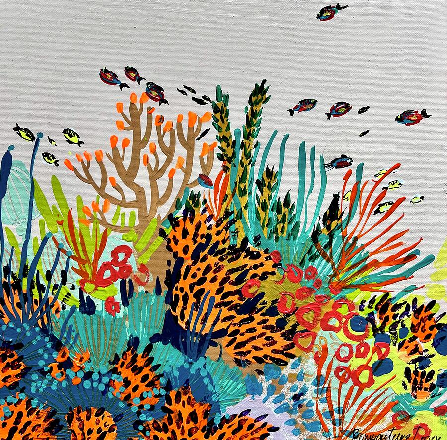 Fish Painting - Underwater Life 7 by Irina Rumyantseva
