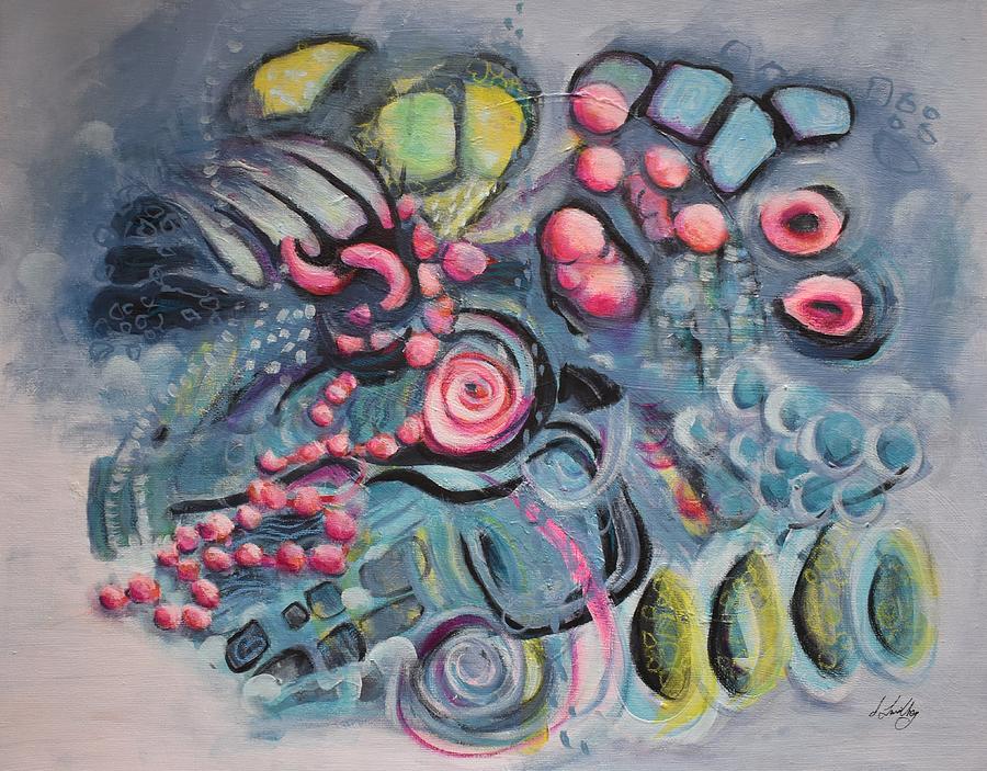 Underwater Musings Painting by Ingrid Lindberg