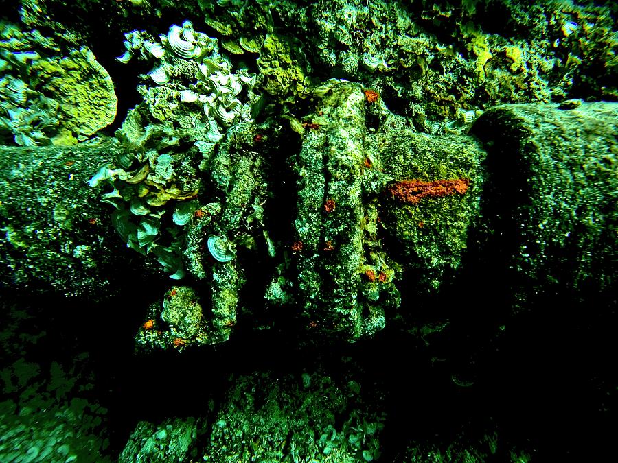 Underwater Pipe Photograph