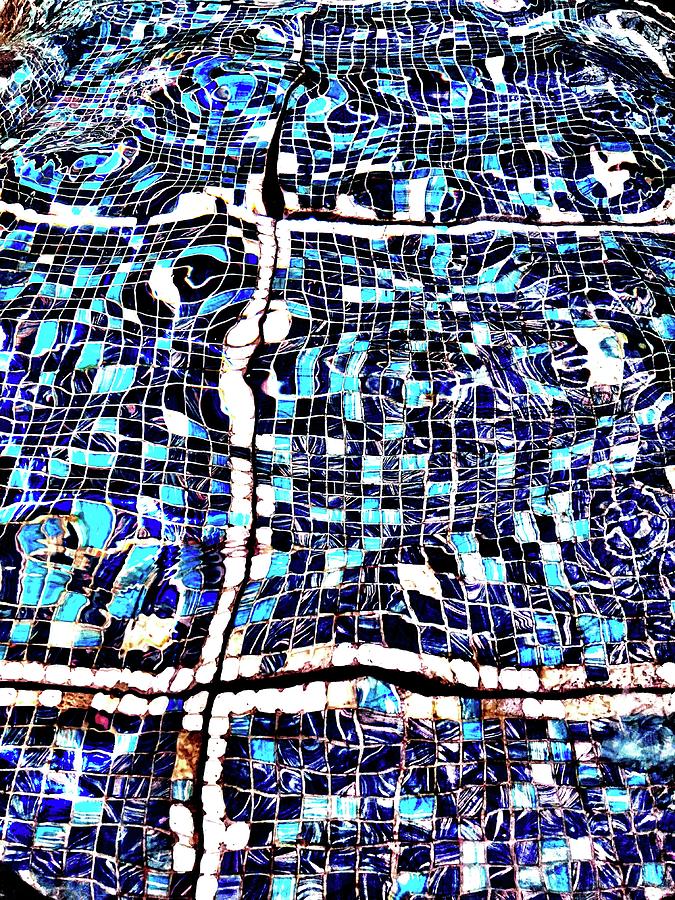 Underwater Tile Photograph