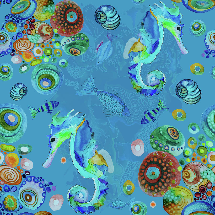 Underwater World Digital Art by Darrell Fraser Fine Art America