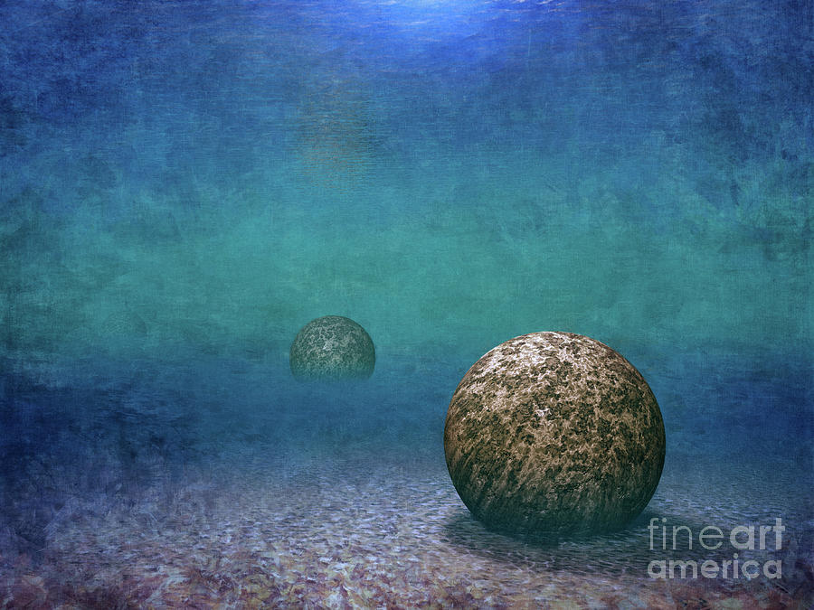 Underwater World Digital Art by Phil Perkins