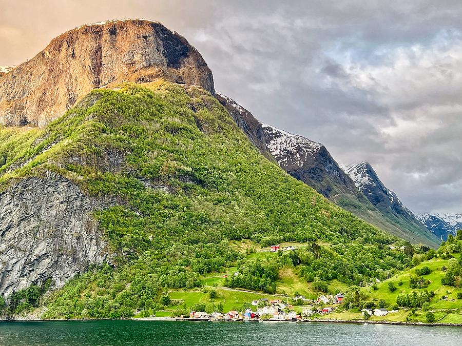 Undredal on the Sognefjord Photograph by Carla Parris