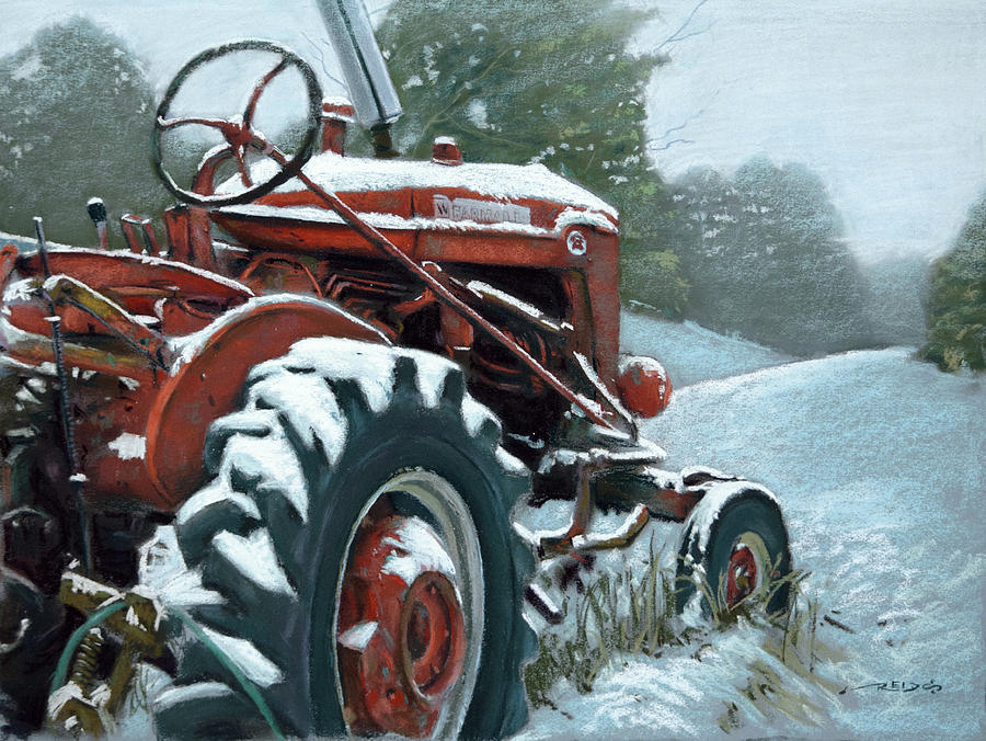 Winter Painting - Unemployed by Christopher Reid