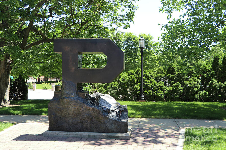 Unfinished Block P at Purdue University 7423 Photograph by Jack Schultz ...