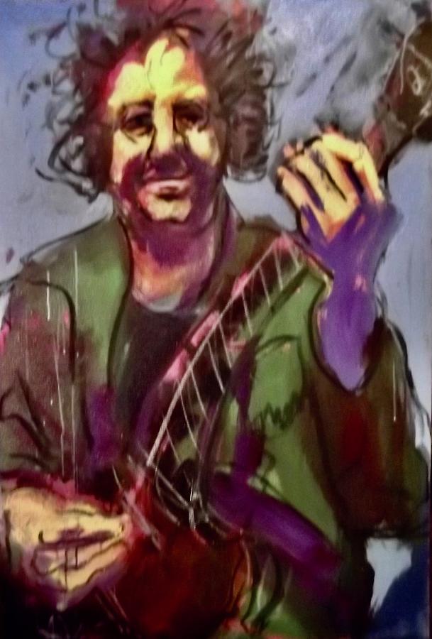 Unfinished Jerry Painting by Les Leffingwell
