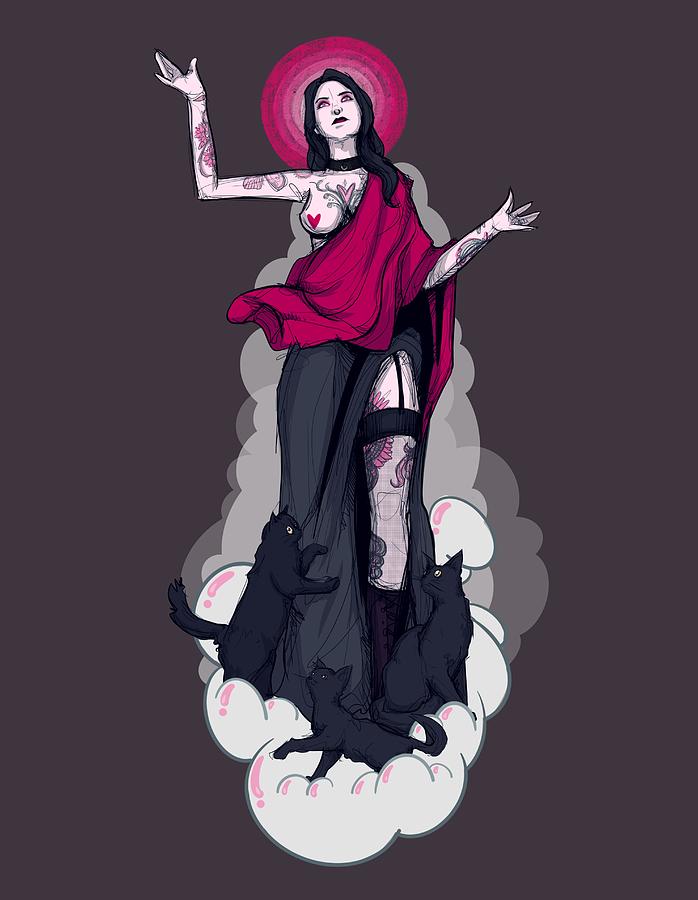 Unholy Mother Drawing