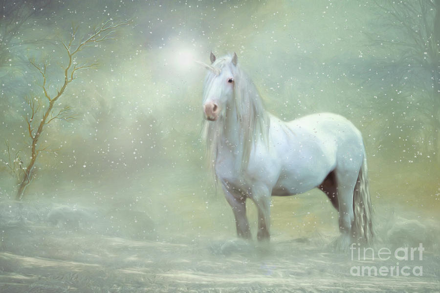 Unicorn Drifter Digital Art by Trudi Simmonds