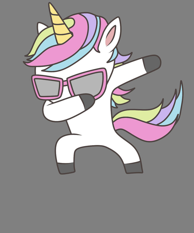 Unicorn Pop Unicorn Dabbing Unicorn Clipart Digital Art By Stacy