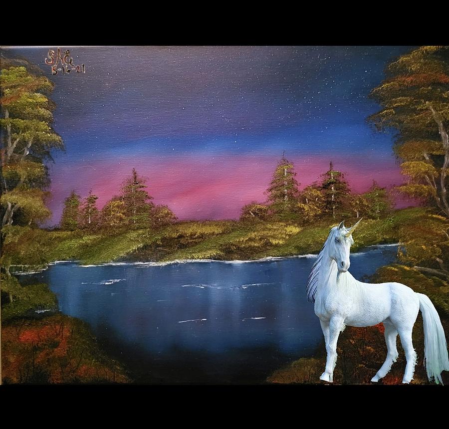 Unicorn Valley Digital Art by Sandie Sparkles Studio - Fine Art America