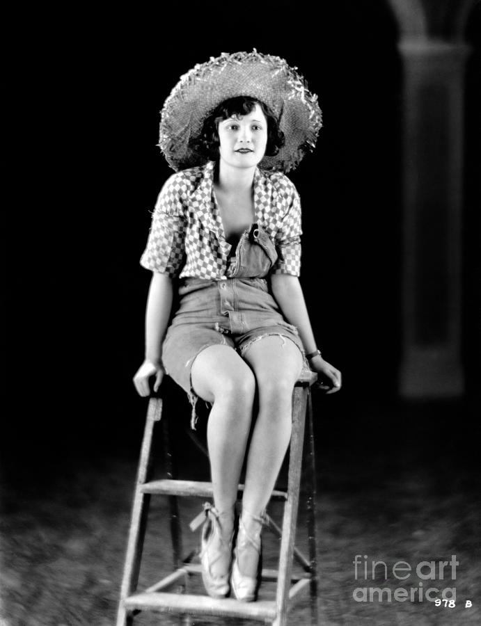 Unidentified Mack Sennett Beauty - Farm Girl Photograph by Sad Hill - Bizarre Los Angeles Archive