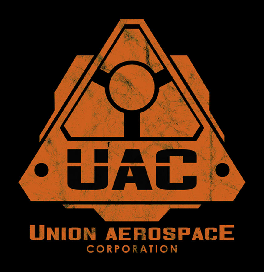 Union Aerospace Corporation Logo inspired by Doom Digital Art by Gene ...