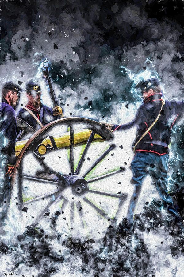 Union Artillery - Art Digital Art by Tommy Anderson