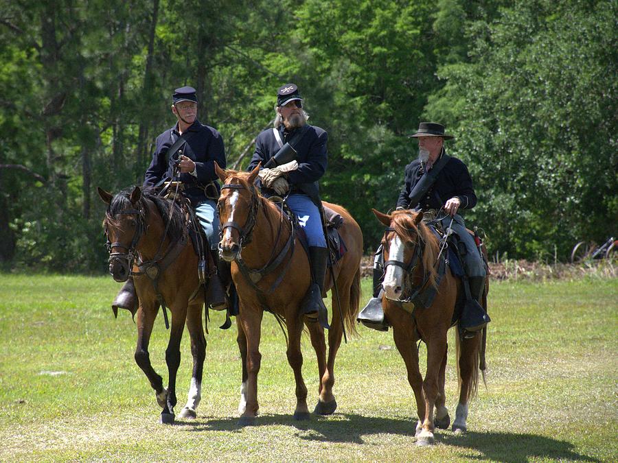 Union Cavalry Photograph by Christopher Mercer - Pixels