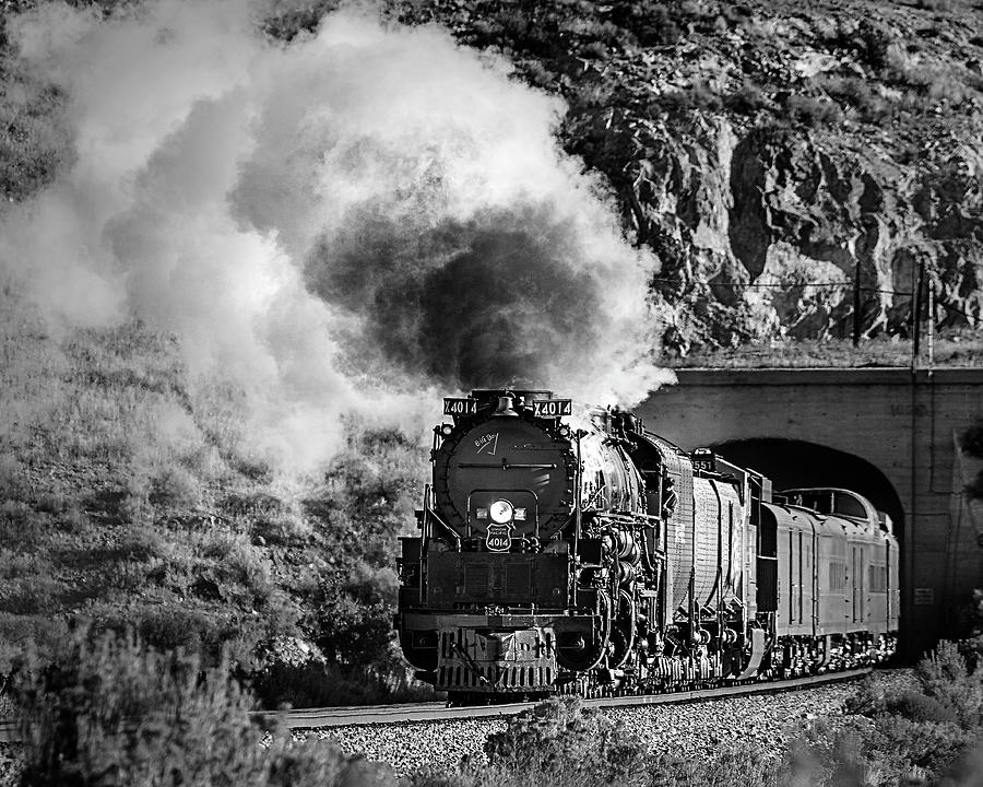 -union Pacific Big Boy Locomotive Photograph