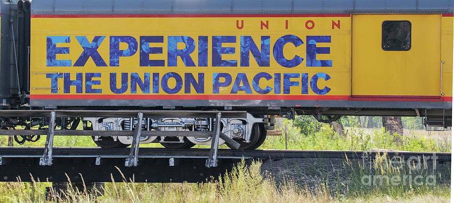 Union Pacific Car Photograph by Patrick Nowotny