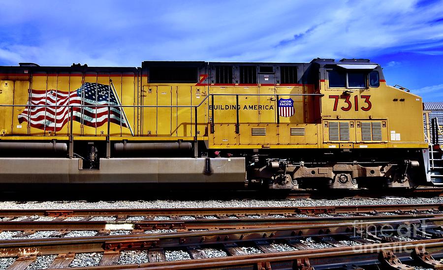 Union Pacific Engine 7313 Photograph by Craig Wood