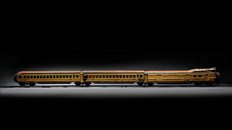 Vintage Digital Art - Union Pacific Streamliner by Douglas Pittman