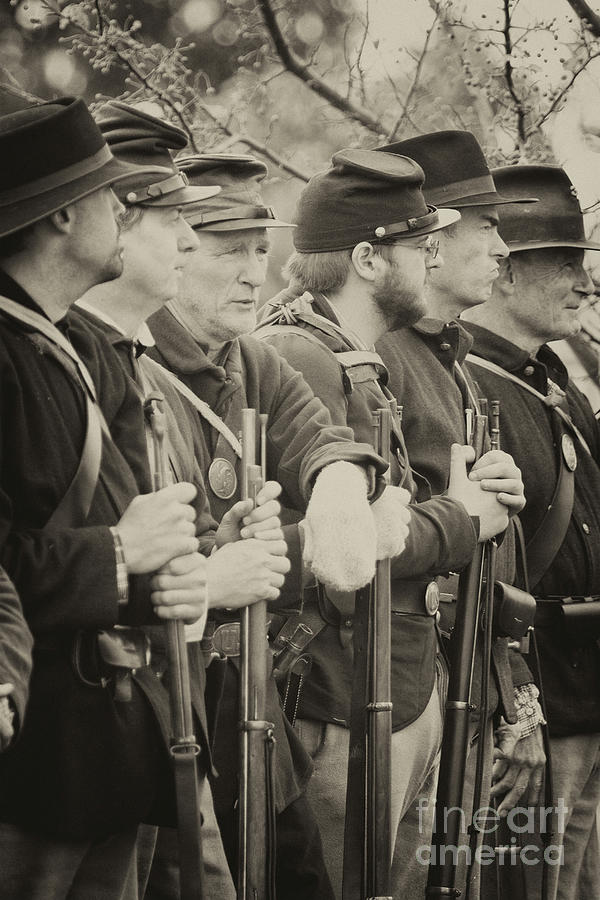 Union Soldiers Photograph by Christopher Purcell - Fine Art America