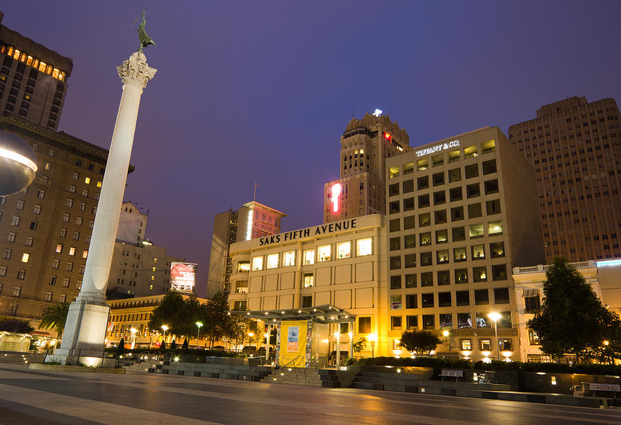 Union Square in San Francisco, California Photograph by Moonstone Images