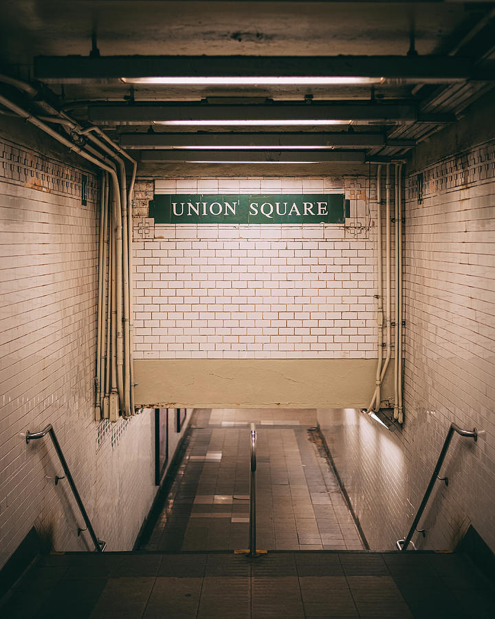Architecture Photograph - Union Square Underground by Jon Bilous